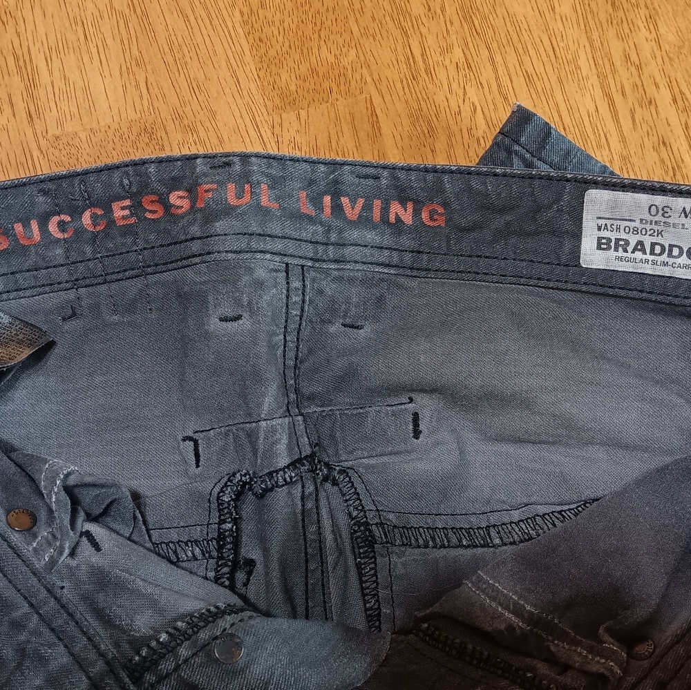 Diesel Jeans men 30W Braddom carrot slim fit NICE